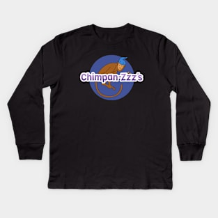 Community - Chimpan-Zzz's Monkey Gas Kids Long Sleeve T-Shirt